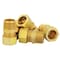 Everflow 5/8" O.D. COMP x 1/2" MIP Reducing Adapter Pipe Fitting, Lead Free Brass C68R-5812-NL - alternate 3
